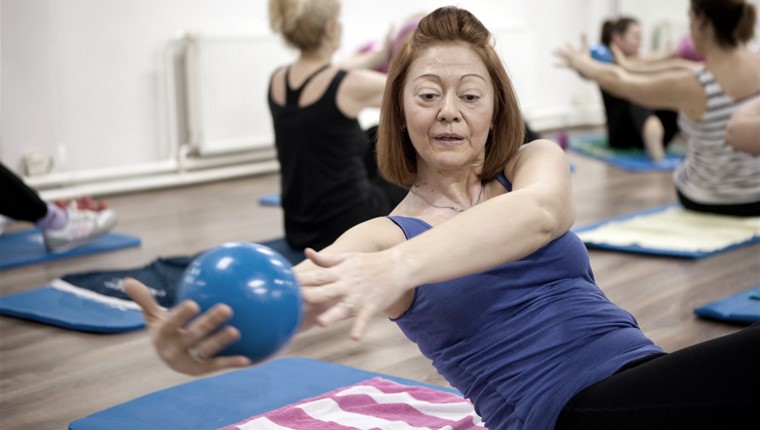 Pilates senior kvinder