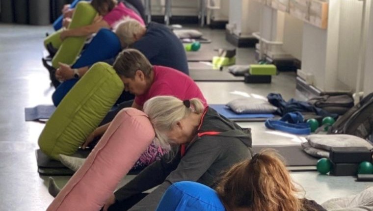 yin yoga flow billede fra Lise Brinkman